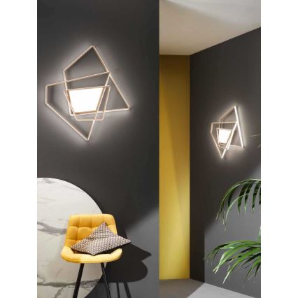 Ondaluce - dimmbare LED-Deckenleuchte GALAXY LED/90W/230V gold