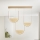 Ondaluce - dimmbare LED-Hängeleuchte an Kabel LOTUS LED/70W/230V goldfarben