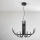 Ondaluce - Dimmbare LED-Pendelleuchte an Kabel NOUVEAU LED/35W/230V Ø 78 cm schwarz