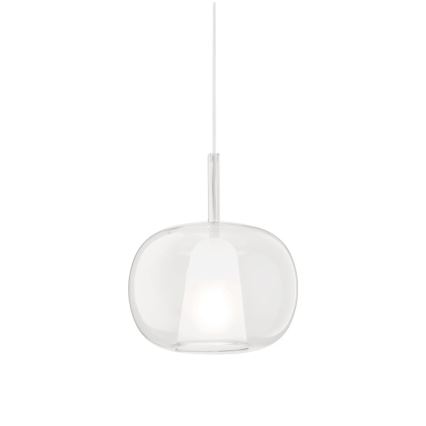 Ondaluce - Hängeleuchte mit Kabel THELMA 1xE27/15W/230V Ø 25 cm gold/transparent