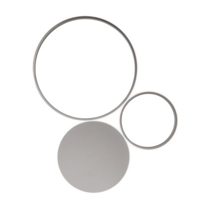 Ondaluce - Lampada da parete dimmerabile a LED POIS LED/42W/230V argento