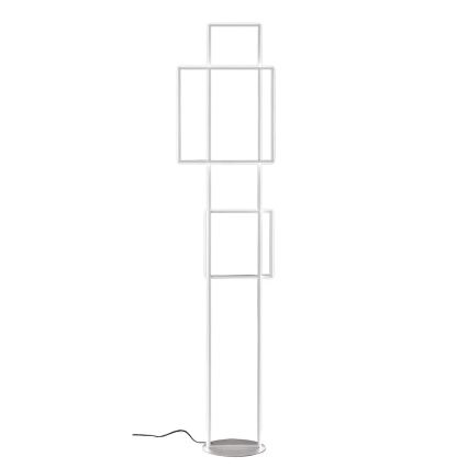 Ondaluce - Lampada da terra dimmerabile a LED DOWEL LED/77W/230V argento