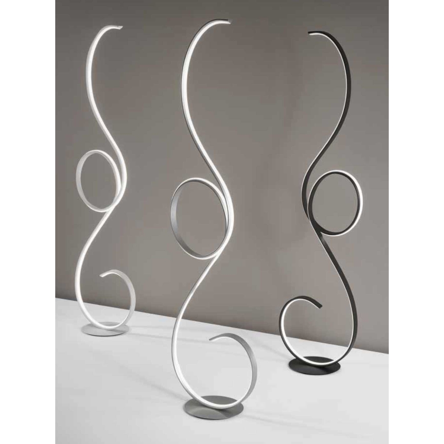 Ondaluce - Lampadaire LED à intensité variable FLOK LED/44W/230V 152 cm blanc