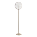Ondaluce - Lampadaire LED à intensité variable JOKEY LED/15W/230V 170 cm doré/transparent