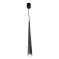 Ondaluce - Lampadario a cavo NOA 1xGU10/20W/230V Ø 5,5 cm nero