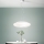 Ondaluce - Lampadario a sospensione con cavo DODI 2xE27/15W/230V Ø 53 cm bianco