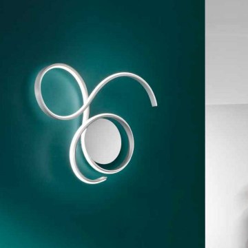 Ondaluce - LED-dimmbare Wandleuchte TWIST LED/57W/230V weiß