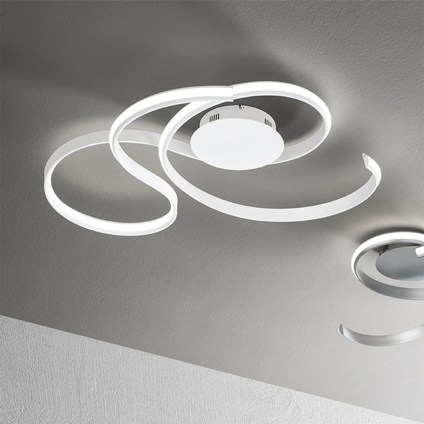 Ondaluce - LED-dimmbare Wandleuchte TWIST LED/57W/230V weiß
