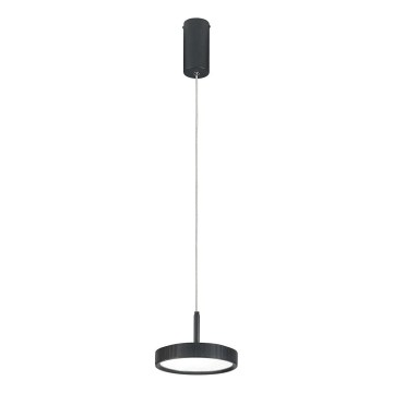 Ondaluce - LED-Pendelleuchte mit Kabel NINA LED/20W/230V Ø 19 cm schwarz