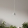 Ondaluce - Pendelleuchte CONCRETE an Kabel, 1x GU10 / 7,5 W / 230 V, Ø 10,5 cm, Betongrau
