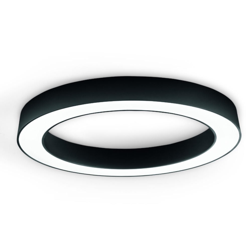 Ondaluce - Plafoniera dimmerabile a LED GLOBUS LED/80W/230V 3000/4000K Ø 100 cm nera