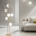 Ondaluce - Stehleuchte JEWEL 6xE14/10W/230V gold/weiß