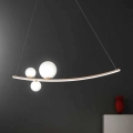 Ondaluce - Suspension LED dimmable sur câble ALTALENA LED/48W/230V doré/blanc