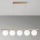 Ondaluce - Suspension sur câble MONILE 5xE14/10W/230V doré/blanc