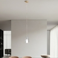 Ondaluce - Suspension sur câble THELMA 1xE27/15W/230V Ø 19 cm transparente