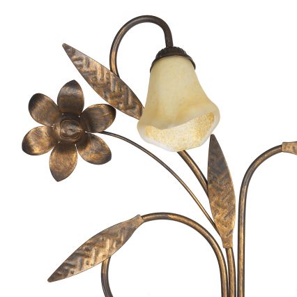 ONLI - Applique ALGA 3xE14/6W/230V bronzo