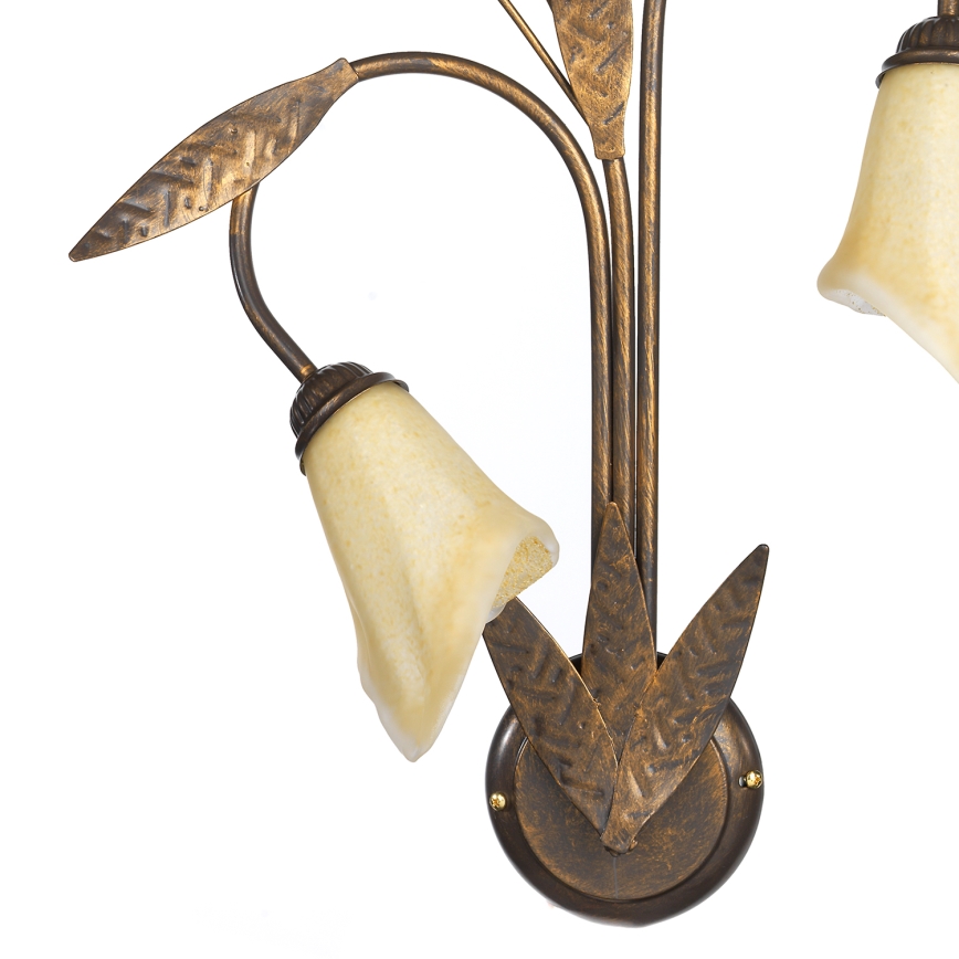 ONLI - Applique ALGA 3xE14/6W/230V bronzo