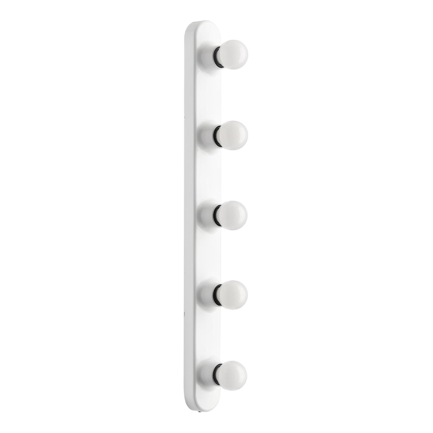 ONLI - Applique HOLLYWOOD 5xE14/6W/230V bianco