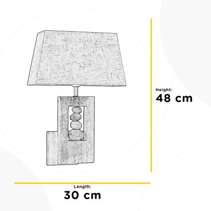 ONLI - Applique MIRIEL 1xE27/22W/230V
