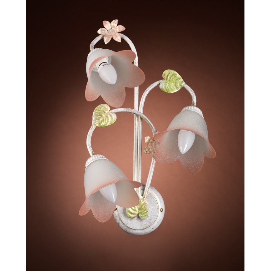 ONLI - Applique murale BOTTON DORO 3xE14/6W/230V