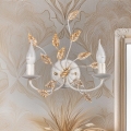ONLI - Applique murale COLLANA 1xE14/6W/230V blanc/doré