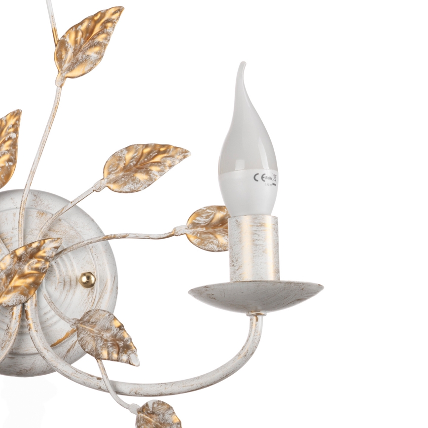 ONLI - Applique murale COLLANA 1xE14/6W/230V blanc/doré