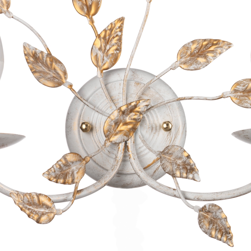 ONLI - Applique murale COLLANA 1xE14/6W/230V blanc/doré