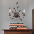 ONLI - Applique murale COLLANA 1xE14/6W/230V bronze/doré
