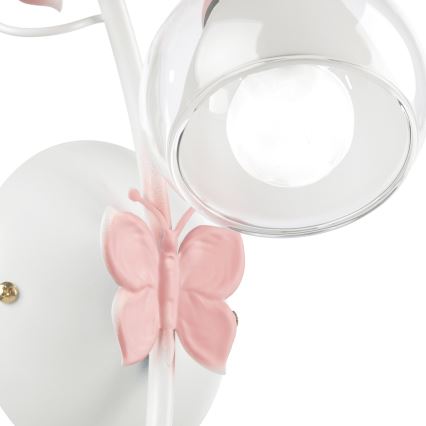 ONLI - Applique murale enfant BUTTERFLY 1xE14/6W/230V