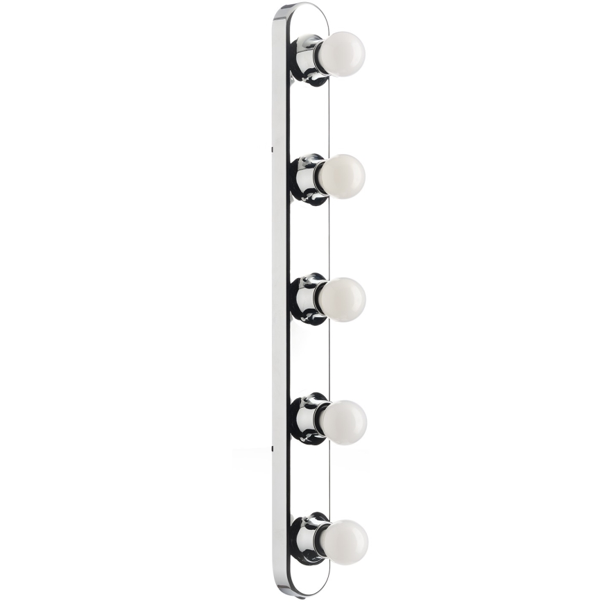 ONLI - Applique murale HOLLYWOOD 5xE14/6W/230V chrome brillant