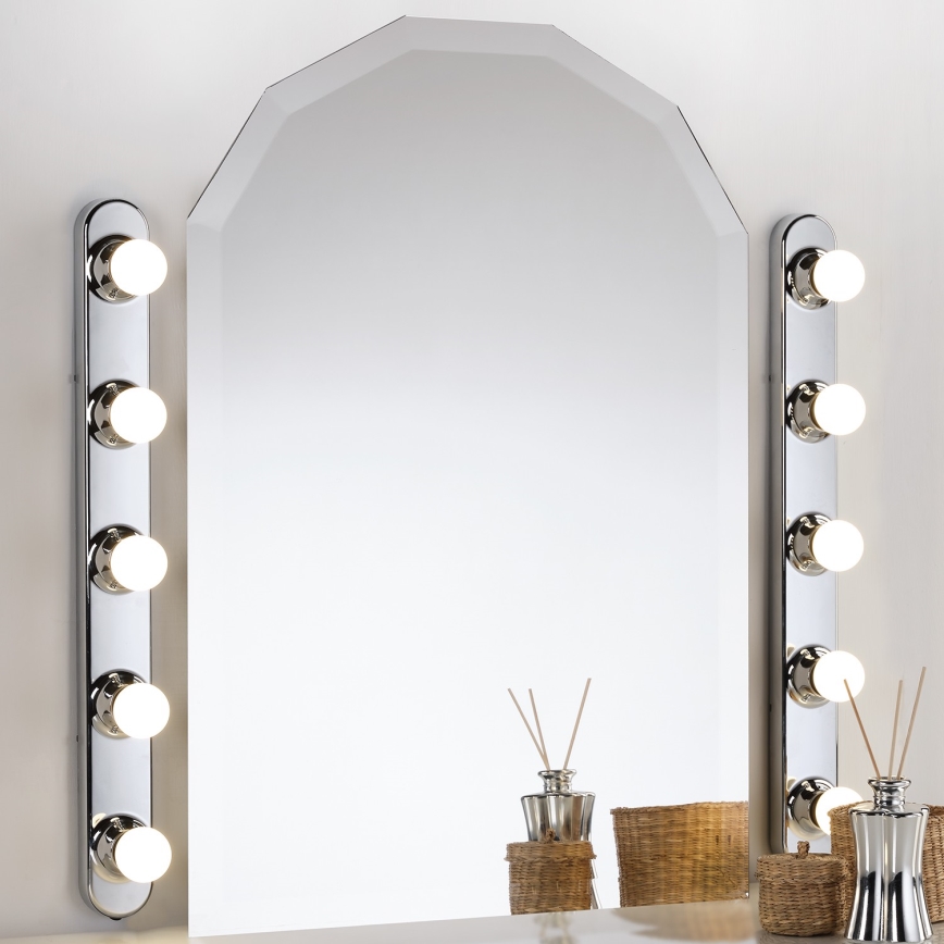 ONLI - Applique murale HOLLYWOOD 5xE14/6W/230V chrome brillant