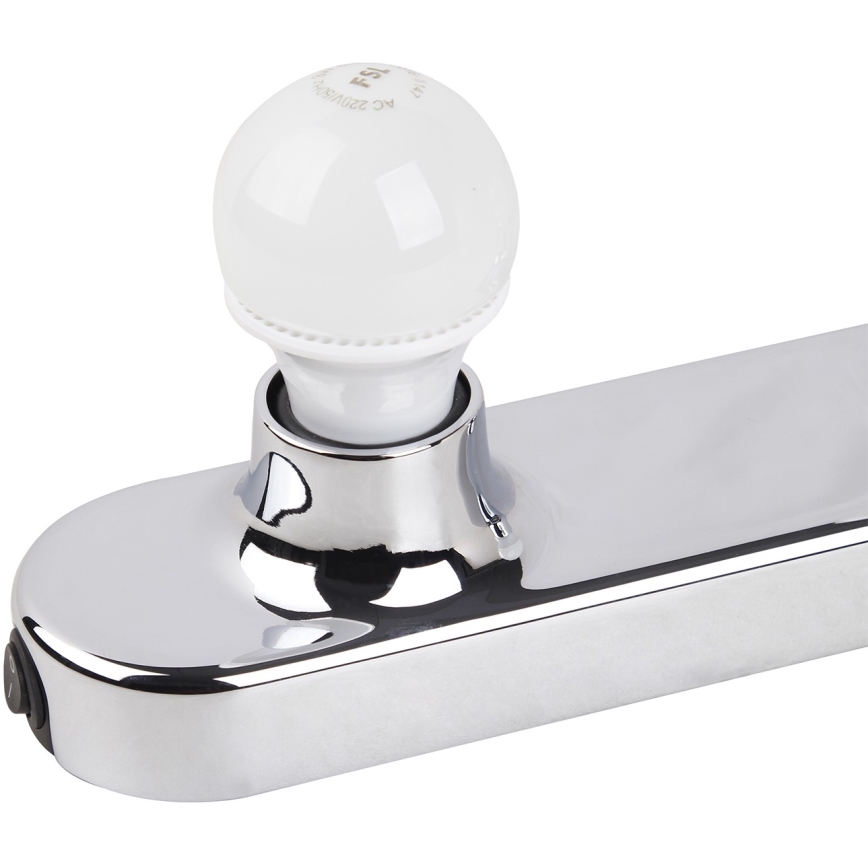 ONLI - Applique murale HOLLYWOOD 5xE14/6W/230V chrome brillant