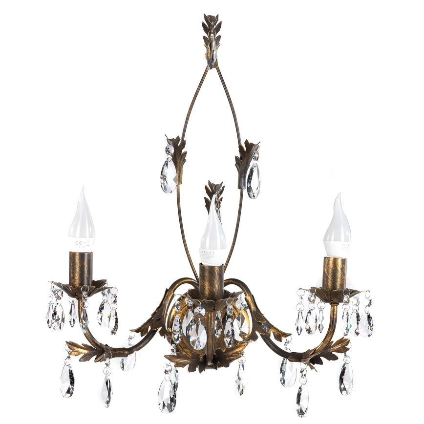 ONLI - Applique murale TERESA 3xE14/6W/230V bronze