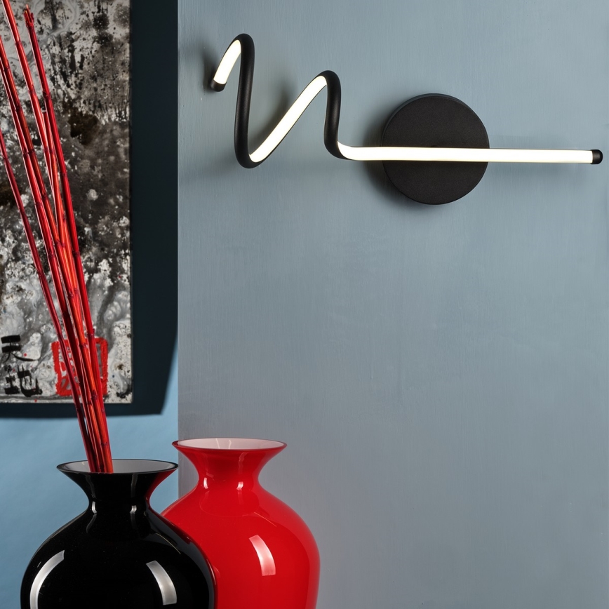 ONLI - Applique murale TWIST LED/6W/230V 4000K noir