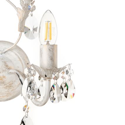ONLI - Applique TERESA 2xE14/6W/230V bianco