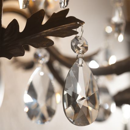 ONLI - Applique TERESA 5xE14/6W/230V bronzo