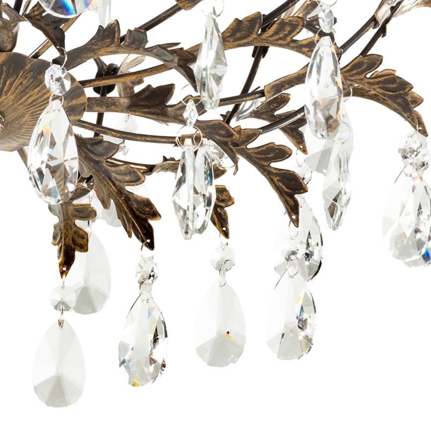 ONLI - Deckenleuchte TERESA 5xE14/6W/230V bronzefarben