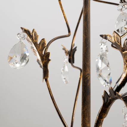 ONLI - Hängeleuchte an Kette TERESA 3xE14/6W/230V Bronze