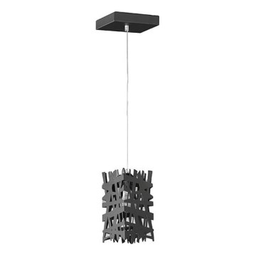 ONLI - Hängeleuchte FORESTA 1xE27/15W/230V schwarz