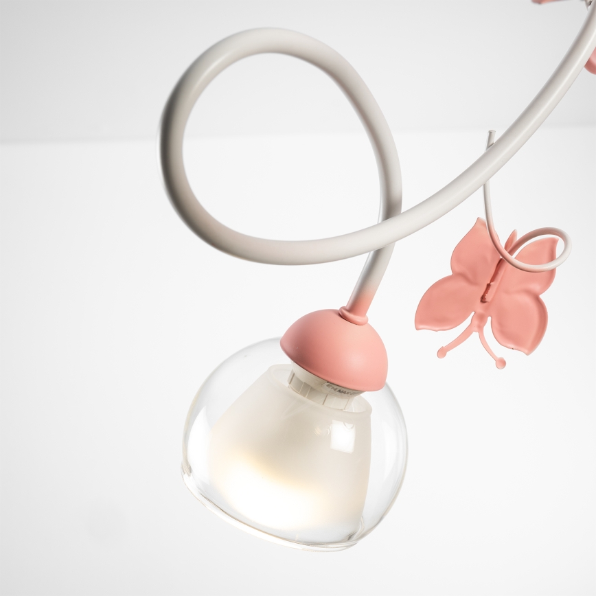 ONLI - Kinder-Hängelampe BUTTERFLY 3xE14/6W/230V