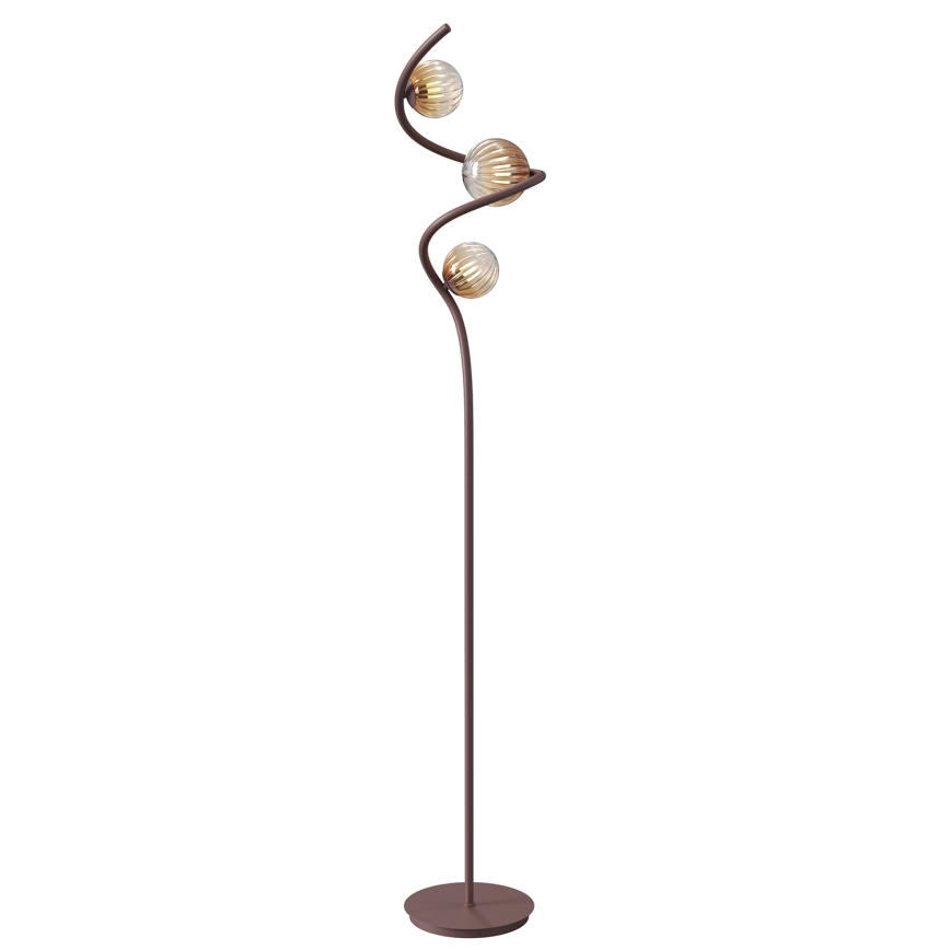ONLI - Lampada con piedistallo FRIDA 3xG9/10W/230V rame