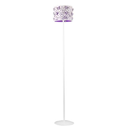 ONLI - Lampada con piedistallo TITILLA 1xE27/22W/230V viola/bianco