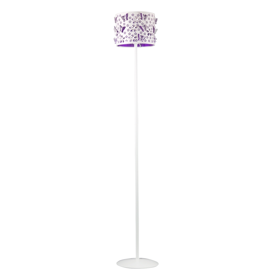 ONLI - Lampada con piedistallo TITILLA 1xE27/22W/230V viola/bianco