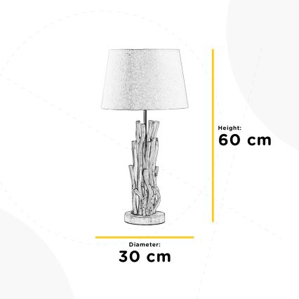 ONLI - Lampada da tavolo AGAR 1xE27/22W/230V 60 cm