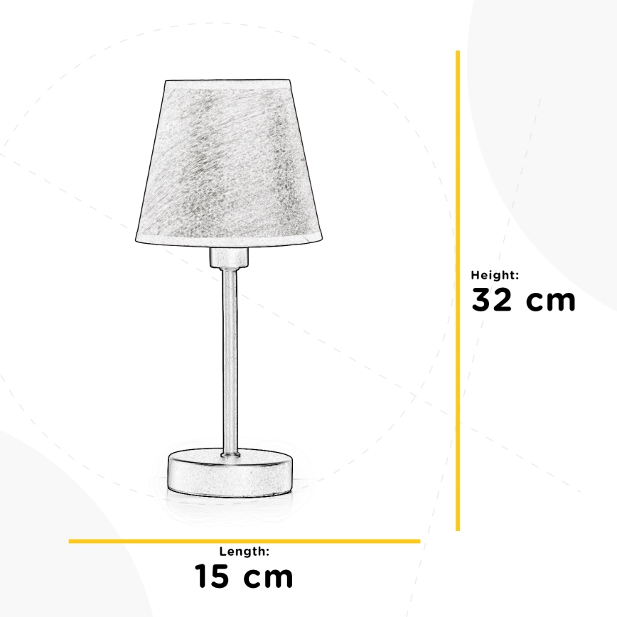 ONLI - Lampada da tavolo ASIA 1xE14/6W/230V 32 cm