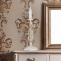 ONLI - Lampada da tavolo COLLANA 1xE14/6W/230V 40 cm bianco