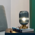 ONLI - Lampada da tavolo DOROTY 1xE27/22W/230V blu/oro