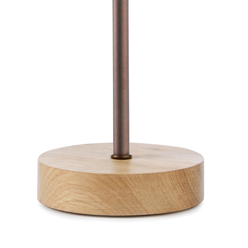 ONLI - Lampada da tavolo FLORA 1xE27/22W/230V 28 cm verde/oro