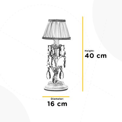 ONLI - Lampada da tavolo KAREN 1xE14/6W/230V oro