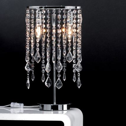 ONLI - Lampada da tavolo LAILA 2xE14/10W/230V 45 cm